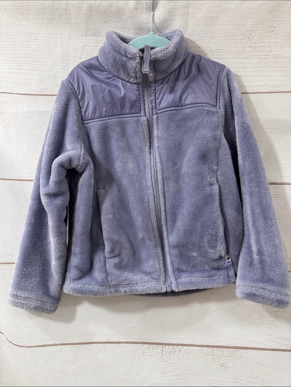 Kids 32 Degrees Heat Girls Lavender Purple Fleece Jacket XS (5/6)